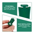 thumbnail image 2 of WESIEVYA 50 Pcs Clip de Serre pour Fils de Fixation en Aluminium, 2 of 4