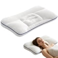 thumbnail image 2 of Posture Pillow for Neck and Shoulder, 2026 Ergonomic Sleeping Cooling Pillow with 5-Zone Support for Back Side and Stomach Sleepers(Pillow + Pillowcase), 2 of 9