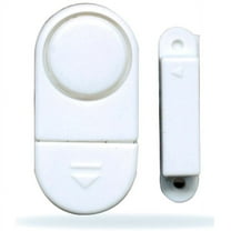 STRANDCHIC White Magnetic Door Alarm with 90dB Loud Sound, Easy Mount Security Sensor for Home and Office