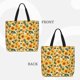thumbnail image 2 of Easygdp Green Leaf Sunflower Bolsa Tote para Mujer, Bolso de Hombro para Trabajo, Playa, Viajes, Compras y Supermercado, 2 of 7
