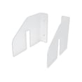 thumbnail image 2 of Estante de almacenamiento de patinetas acrílicas, soporte colgante de pared para dormitorio, decoración para sala de estar, transparente, 2 of 14
