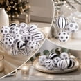 thumbnail image 5 of Qwtwty 12 Pcs Christmas Decorations Ornaments Set, ShatterproofColorful Christmas Tree Decoration Hanging Baubles for Home Holiday Wedding Party Decor, 5 of 7