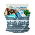 thumbnail image 3 of Symmetrical Wood Grain Canvas Tote – Rustic Reusable Shopping Bag, 3 of 6