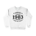 thumbnail image 4 of Vintage 1983 Aged 40 Years Sweatshirt, 40th Birthday Sweater, 4 of 9
