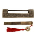 thumbnail image 4 of Candado de Latón Jadeshay Cerradura antigua china Retro, 4 of 8