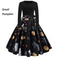 thumbnail image 1 of Xmas Rat2022 New Printed Sleeve Big Hem With Belt, 1 of 4