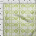 thumbnail image 2 of oneOone Viscose Jersey Fabric Paisley|Stripe & Circle Ikat Print Fabric By The Yard 60 Inch Wide, 2 of 5