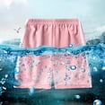 thumbnail image 5 of HOMADLES Boys Athletic Shorts, Boys Active Shorts Soccer Shorts Boys Elastic Waist Lightweight Short Pants Outdoor Gym Running Shorts Pink 9-10 T, 5 of 9