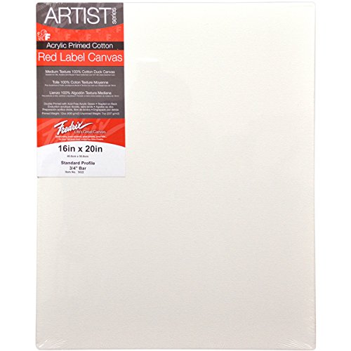 Richeson Weston Easel - Size: Full | Rex Art Supplies Tara Fredrix Value Stretch Canvas Twin Pack-8"X10"