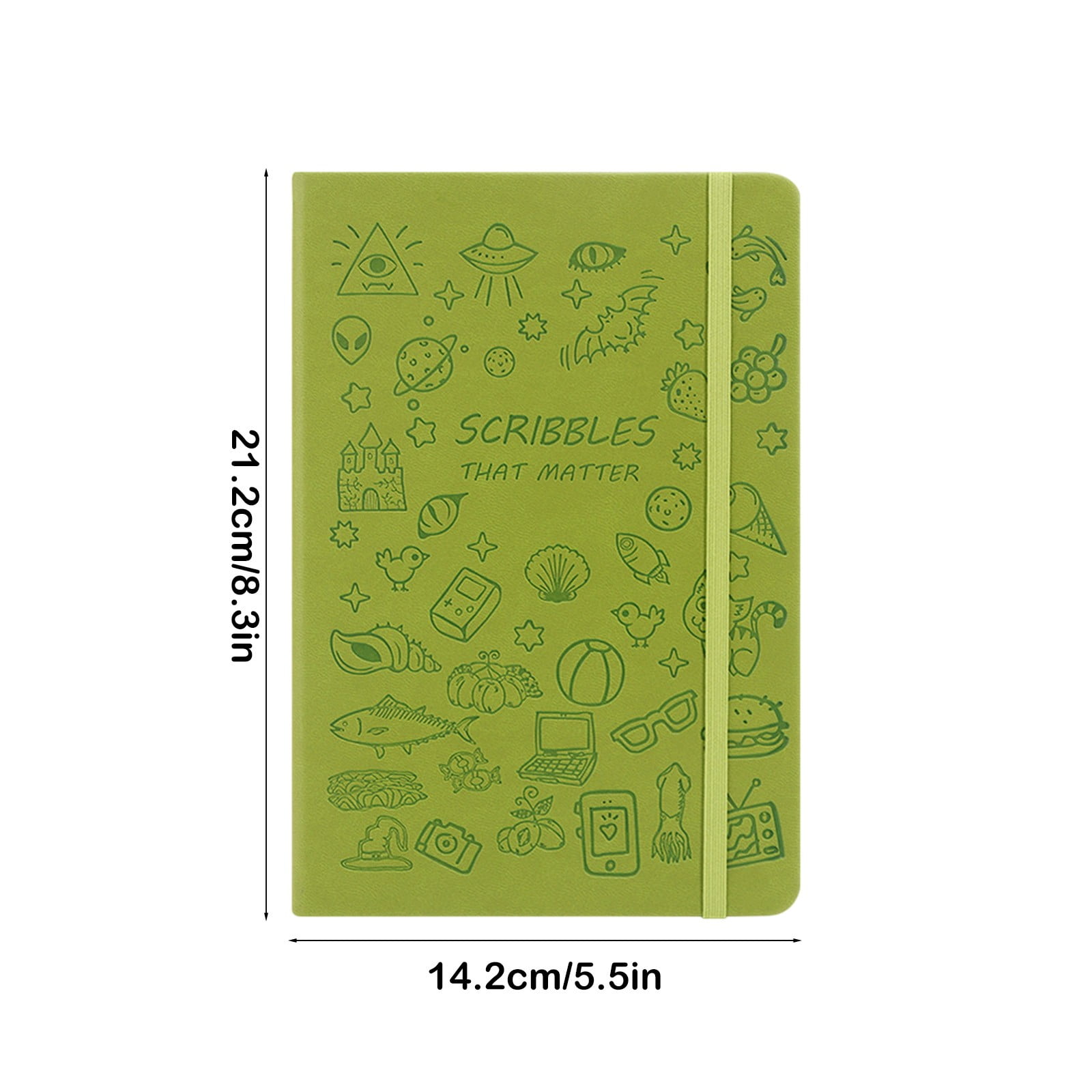 HBBKVI 2 Pack Notebook, Softcover Notebook Cute Cartoons A5 Stamped Book Exquisite Diary Tape Business Notepad