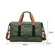 thumbnail image 3 of Bolsa de lona para equipaje de viaje, bandolera de fin de semana húmedo y seco de gran capacidad (verde) Tmvgtek Para estrenar, 3 of 3