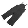 thumbnail image 3 of Monos informales para mujer, 2 bolsillos laterales, holgados, piernas anchas, monos de verano de Color puro para verano, negro, 2XL, 3 of 12