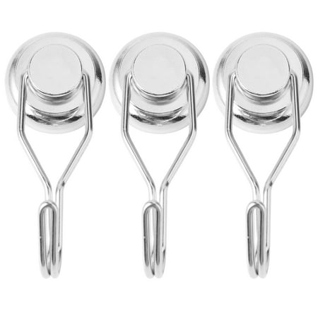 

3pcs Magnetic Swivel Hook 360 Degree Swivel Hangers Heavy Duty Hanging Holder for Home Kitchen Workplace Office