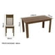 thumbnail image 3 of Juego de Comedor Madesa Elen con Mesa y 4 Sillas 5231 MC, 3 of 10