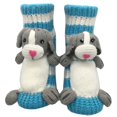 thumbnail image 3 of WKSCLPAI 3D Knit Animal Socks, Handmade Crocheted Double Layer Cotton Warm Socks, Winter Cute Animal Themed Socks for Holiday Christmas Gifts, 2025 New Funny 3D Animals Crew Socks,Sloth D, 3 of 3