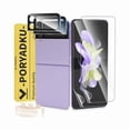 thumbnail image 1 of ccwonima 2+2 Pack for Samsung Galaxy Z Flip 4 Screen Protector (6.70 inches) with Camera Lens Protector, Case Friendly Soft Film, Fingerprint Unlock, HD Clear, 1 of 1
