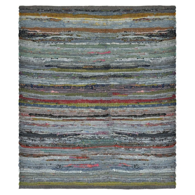 Fabstyles Premium 100% Cotton Rug, Handmade Area Rag Rug for Living Room, Hallway, Patio