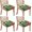 Cute Cactus-1, variant on Cute Bee Seat Covers for Dining Room Chairs Set Of 4,Stretch Printed Washable Chair Seat Cover with Elastic Ties and Button,Removable Waterproof Couch Cushion Covers