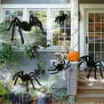 thumbnail image 4 of Halloween Spider Decorations, Realistic Hairy Spiders, Scary Spider Props for Indoor, Outdoor and Yard Creepy Decor, 4 of 10