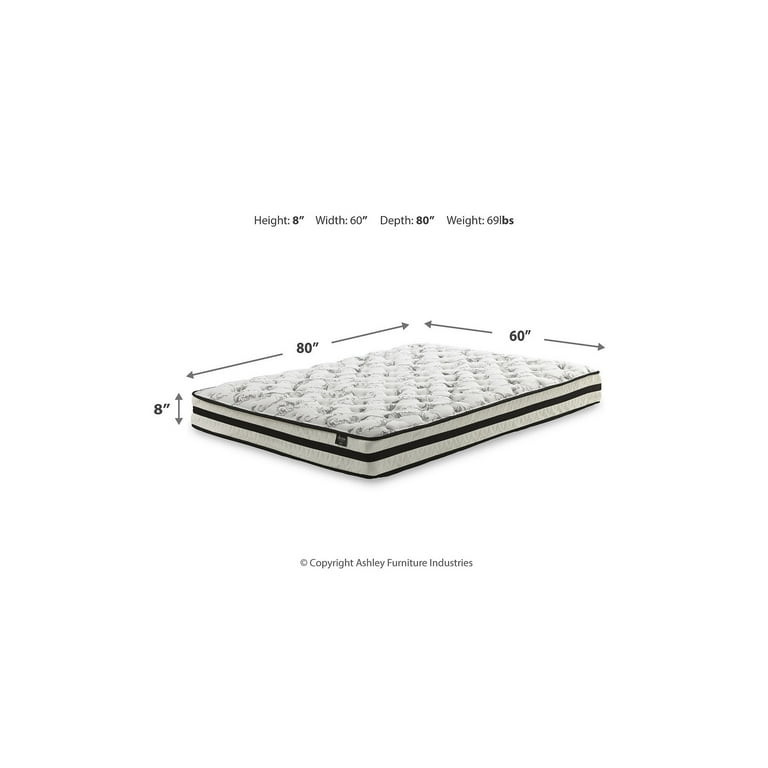 Ashley 8 inch memory foam mattress deals