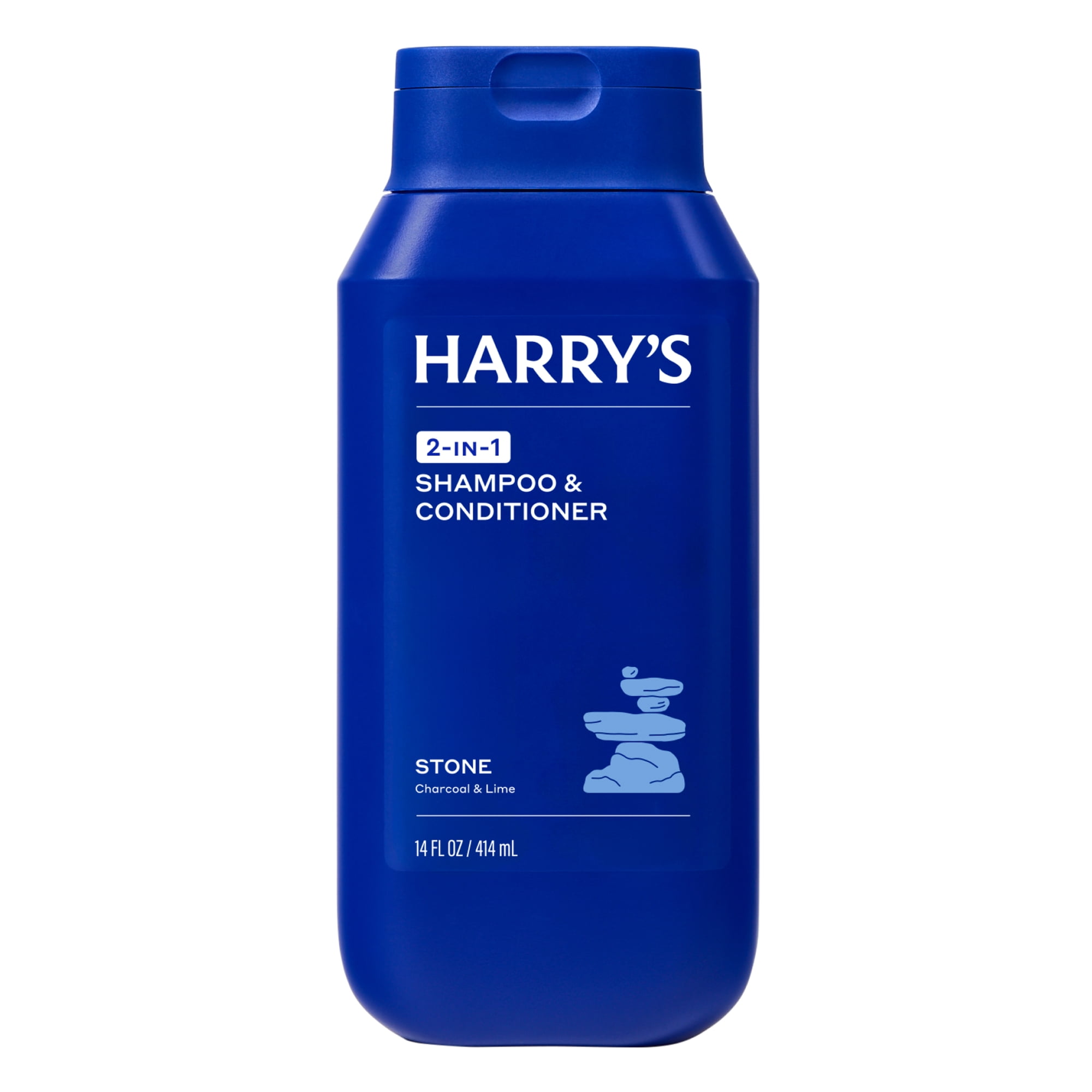 Harry's Men's 2-in-1 Shampoo and Conditioner, Stone Scent, 14 fl oz