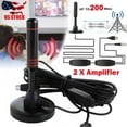thumbnail image 2 of HD Digital Skywire 1280 Miles Ranges Indoor Outdoor TV Antenna With 10 ft Coax Cable, 2 of 6