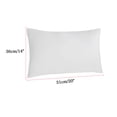 thumbnail image 6 of PiccoCasa 2 Pack Soft Microfiber Pillow Case, 14" x 20", White Envelope Closure, 6 of 7