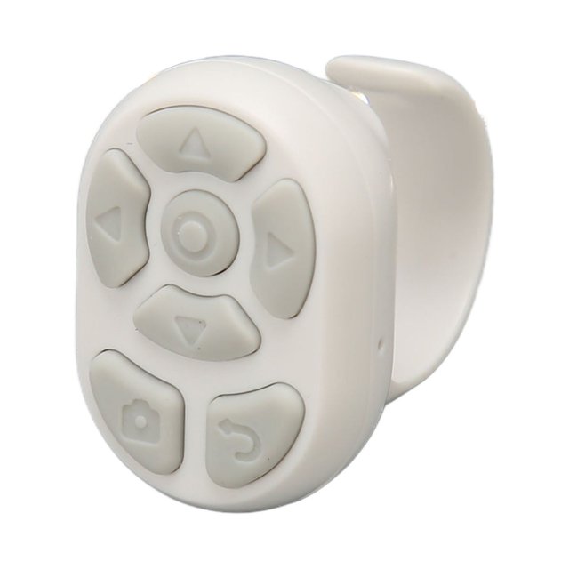 Remote Control Page Turner for TikTok, Scrolling Ring Clicker for Camera Photo Video Recording Shutter, Charging Case, Ring Controller Compatible with IOSPhone