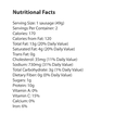 thumbnail image 3 of El Mino Naturally Smoked Chorizo, 3.5 oz, 2 Count, Shelf Stable, Plastic Vacuum Pack, New, 3 of 5