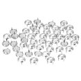 thumbnail image 1 of Unique Bargains 100Pack 8mm Rhinestone Stud Refills Embellishment Decorative Rivets White, 1 of 7