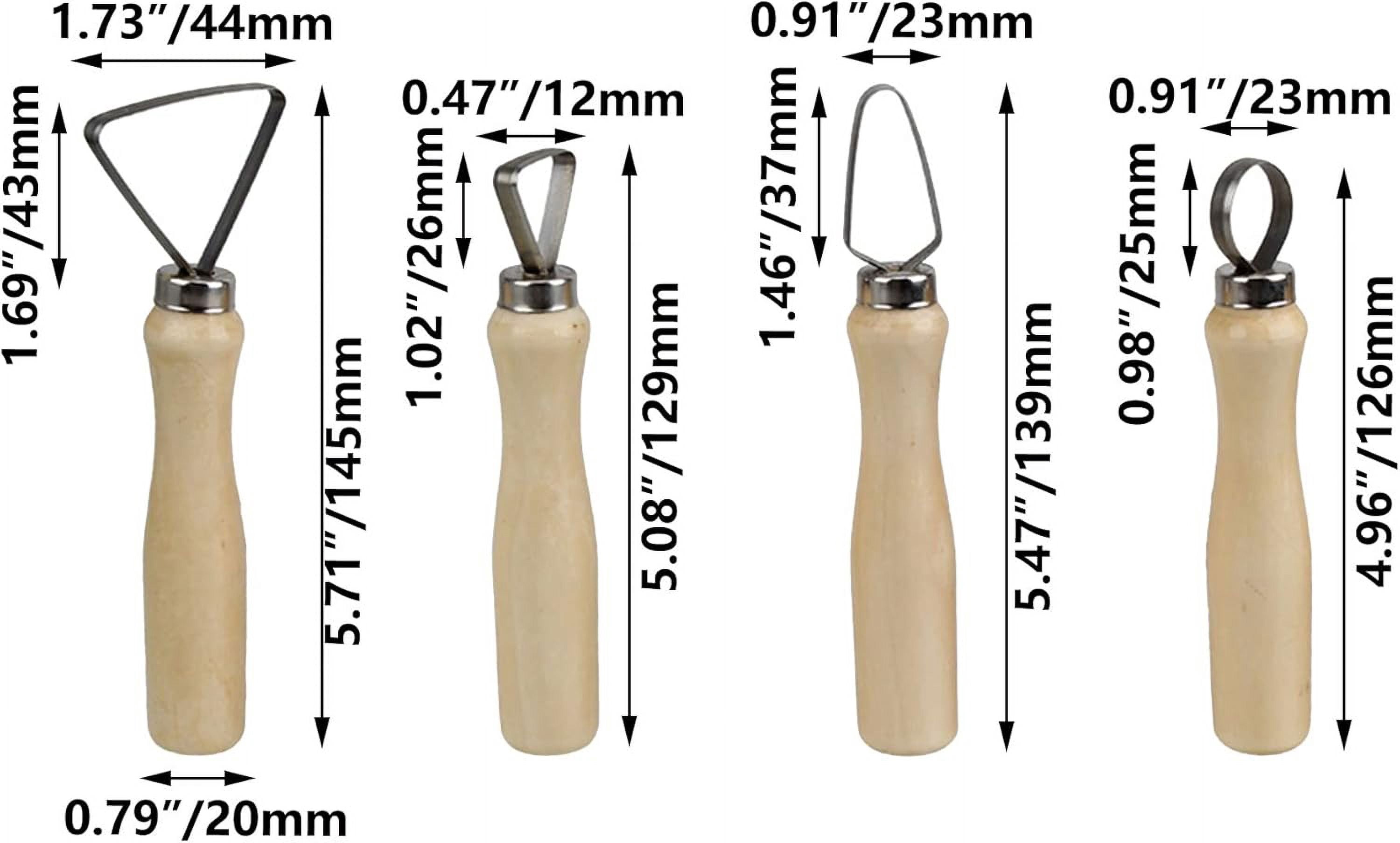 10PCS Clay Carving Tools Pottery Trimming Pottery Carving Trimming Pottery Pottery Trimming Sculpting Set Pottery Trimming Cake Carving