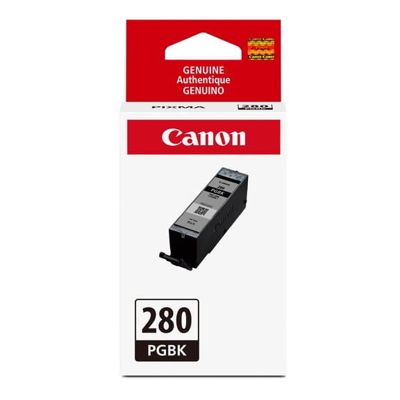 Canon, CNMPGI280PBK, PG-280 Pigment Black Ink Cartridge, 1 Each