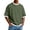 Blackish Green, variant on Men’s Crew Neck Short Sleeve T-Shirt Two Piece Set Stylish Comfortable Summer