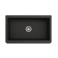 thumbnail image 7 of Bocchi 1600-0120 Arona 33" Farmhouse Single Basin Granite Kitchen Sink - Black, 7 of 7