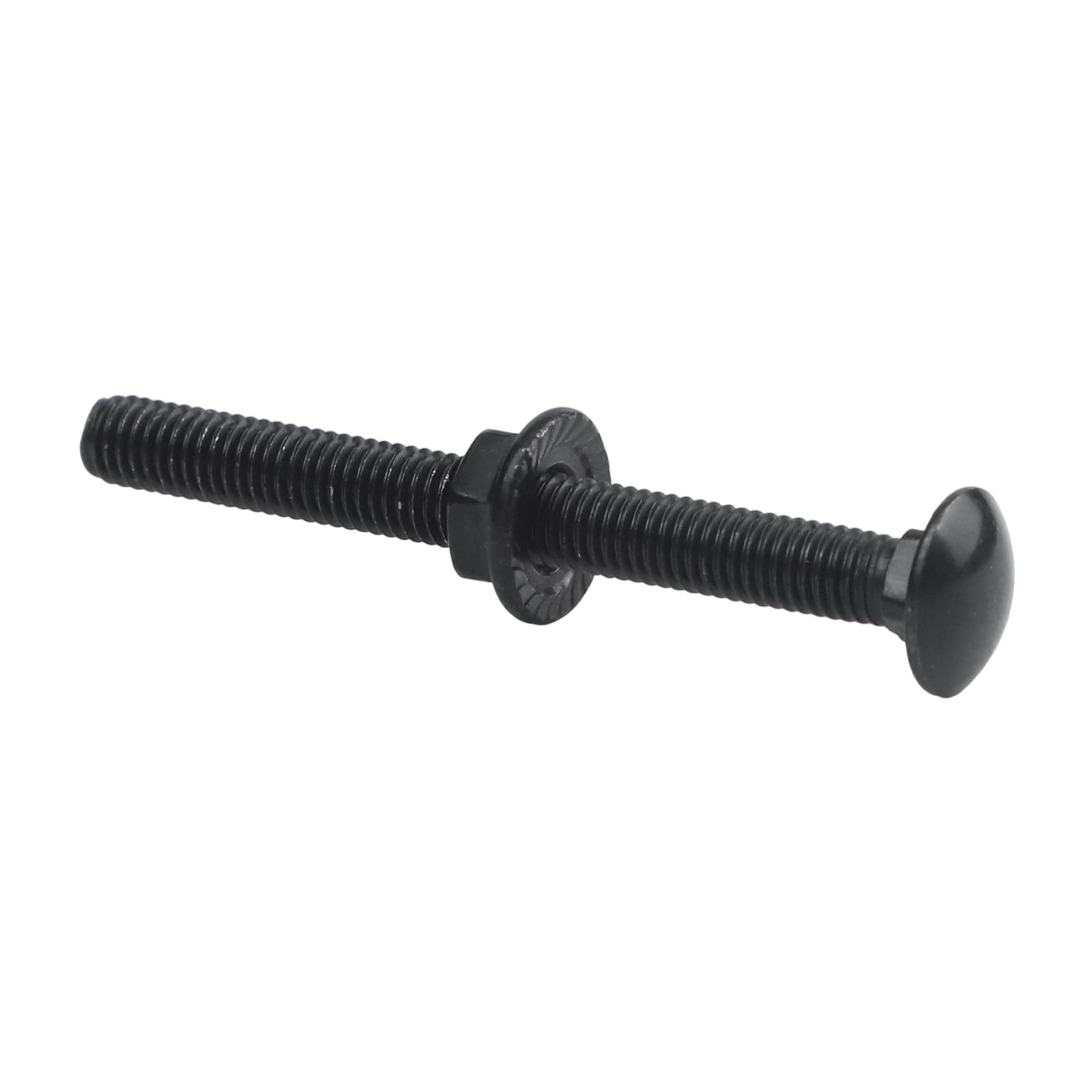 25-Pack M5 x 30mm Stainless Steel Carriage Bolts & Flange Nuts for