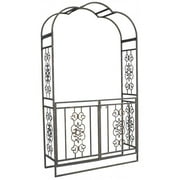 D.C. America Victorian Gate Arbor, Bronze