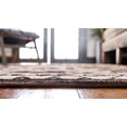 thumbnail image 5 of Unique Loom Taftan Collection Geometric Tribal Area Rug, 5 x 8 Feet, Brown/Tan, 5 of 5