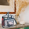 thumbnail image 5 of Sac Bandoulière Transparent Transparent avec Courroie Ajustable Sac de Stade Transparent pour festivals, 5 of 5