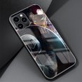 thumbnail image 3 of Funda de cristal templado Iron Man para iPhone, carcasa de Marvel para Apple 11, 12, 13, 14, 15 Pro Max, 7, 8 Plus, X, XS, XR, 3 of 5