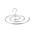 thumbnail image 5 of 1pc Rotating Drying Rack Round Spiral Quilt Sheets Hanger Blanket Hanger Stainless Steel Outdoor Home Balcony Hanger Save Space, 5 of 5