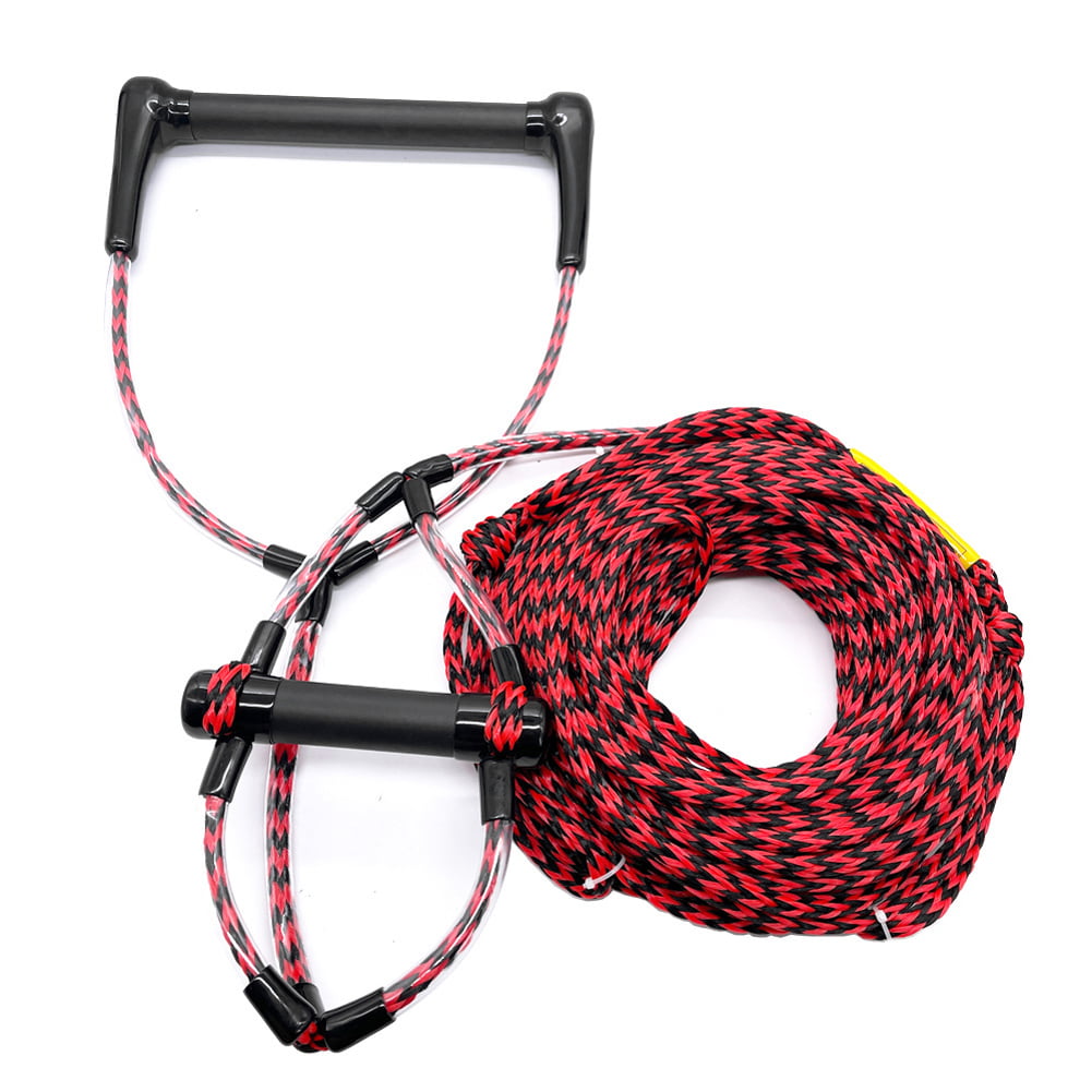 JOBE TRANSFER SKI COMBO ROPE & HANDLE WATERSPORTS 60FT LINE RED 