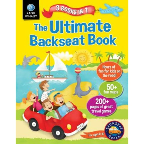 Pre-Owned The Ultimate Backseat Book 3 in 1 Kids' Activity Book (Paperback) 0528013432 9780528013430