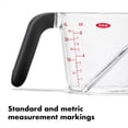 thumbnail image 4 of Vaso medidor OXO Good Grips, 250 ml, superficie angular de 1 taza, 4 of 6