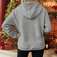 thumbnail image 5 of Christmas Sweatshirts for Women Ladies Jumpers Loose Fit Long Sleeve Crewneck Hoodies Fashion Xmas Tree Graphic Pullover Casual Lightweight Shirt Activewear Outfits Clothing, 5 of 6