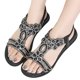 thumbnail image 1 of Sandalias Vestir Zapatos para Planas Bohemia Diamantes Imitación Mujer, 1 of 9