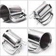 thumbnail image 3 of XIHAMA Stainless steel pancake batter dispenser – pouring funnel kitchen baking tool silver, 3 of 6