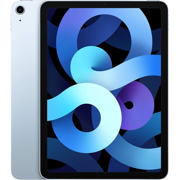 Pre-Owned 2020 Apple iPad Air 4, with 10.9" Display 256GB Storage WiFi Only - Sky Blue