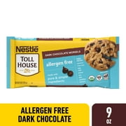 Nestle Toll House Allergen Free Dark Chocolate Regular Baking Chips, 9 oz Bag