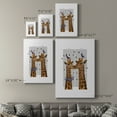 thumbnail image 4 of Kissing Giraffes with Birds Premium Gallery Wrapped Canvas - Ready to Hang, 4 of 9