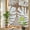 Brown, variant on Palm Tree Monstera Window Privacy Film Rainbow Static Cling Stain Glass Window Film for Glass Door, Decorative Sunroof Decal Sticker for Car 17.7"x39.3" Purple White Leaf Boho Botanical Tropical